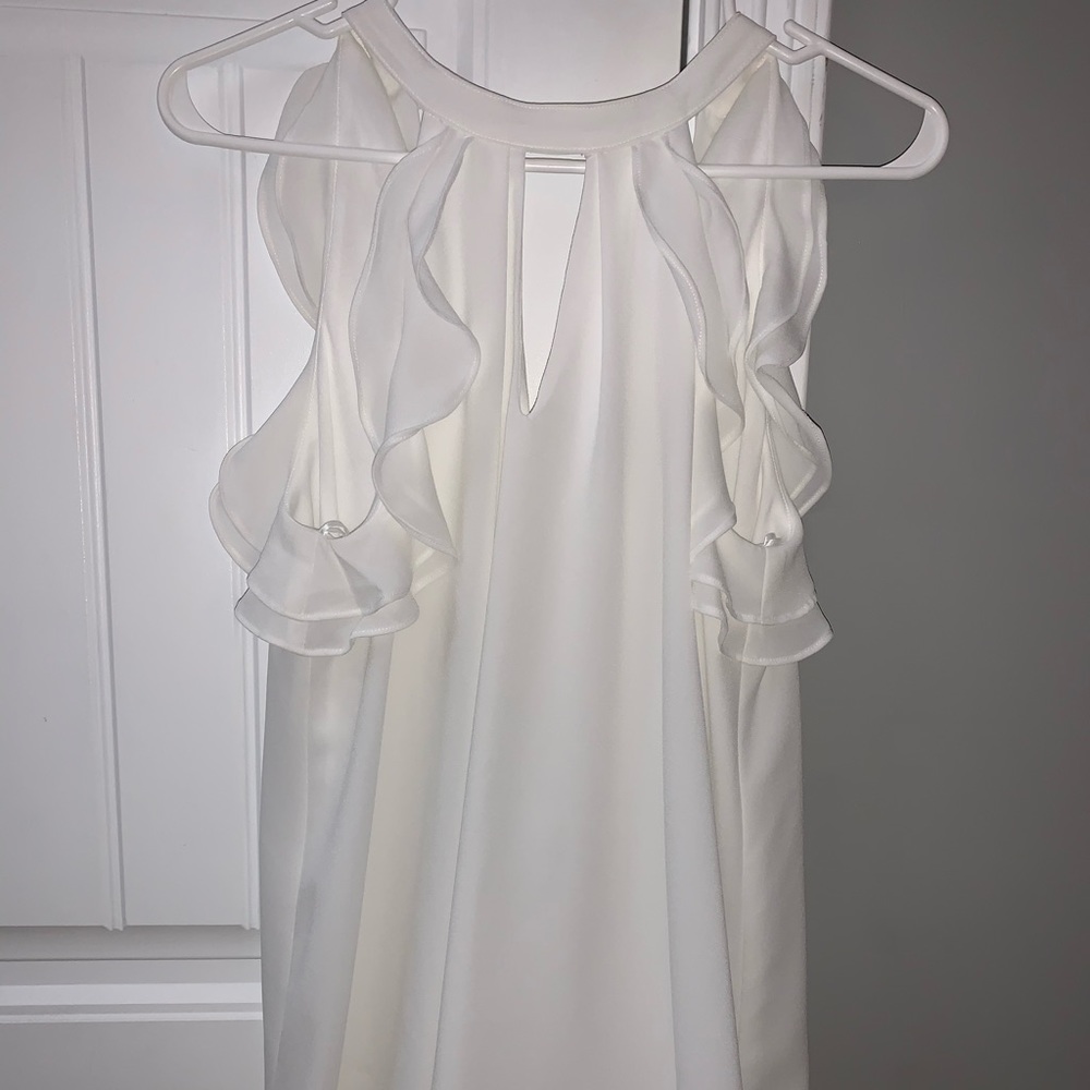 Francesca’s white dress
